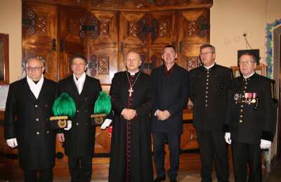 Modlitwa za górników w konkatedrze