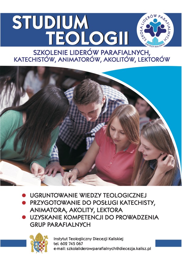 Studium Teologii - Opiekun - Dwutygodnik Diecezji Kaliskiej